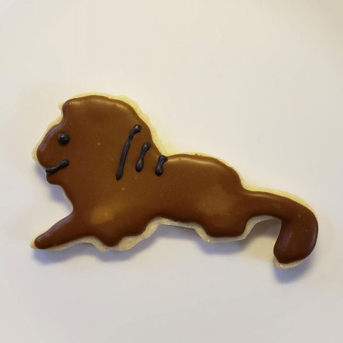 Lion cookie