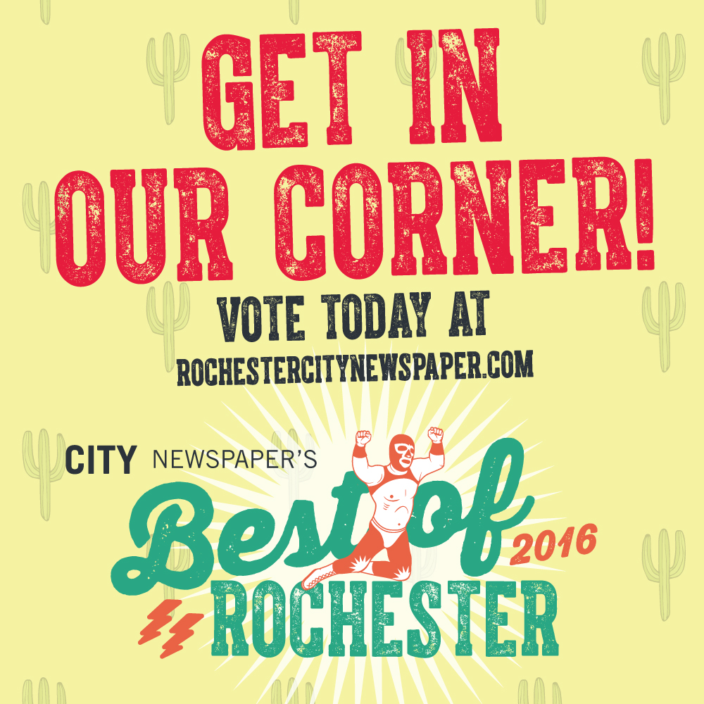 Vote in CITY Newspaper’s Best of Rochester 2016