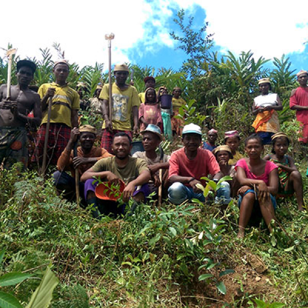 Malagasy people in Ranomafana National Park